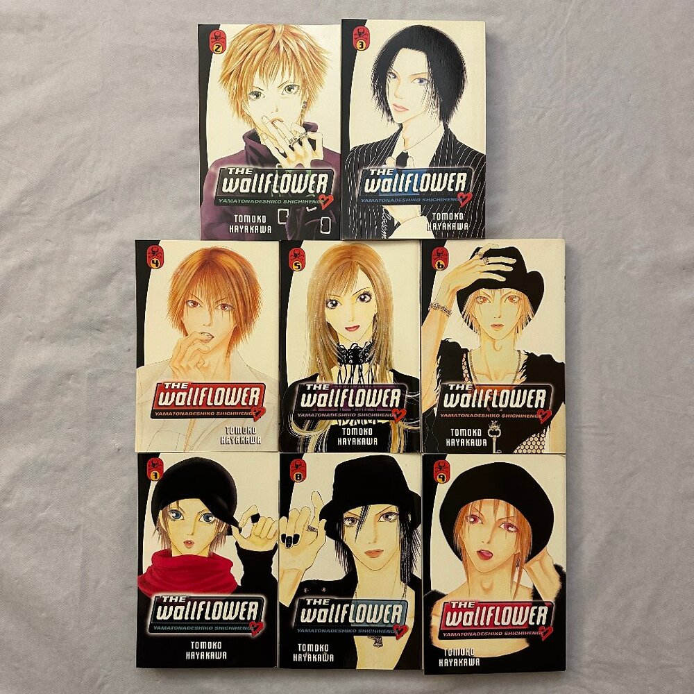 The Wallflower Volumes 2 - 8 by Tomoko Hayakawa / Manga Series / English